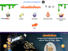 Tablet Screenshot of nickindia.com